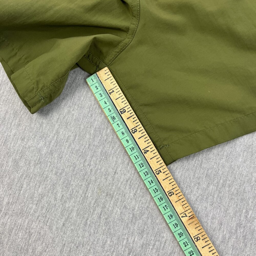 Bather Swim Trunks Mens Medium Olive Green Mesh-Lined 5" Inseam Elastic Waist - Picture 11 of 12